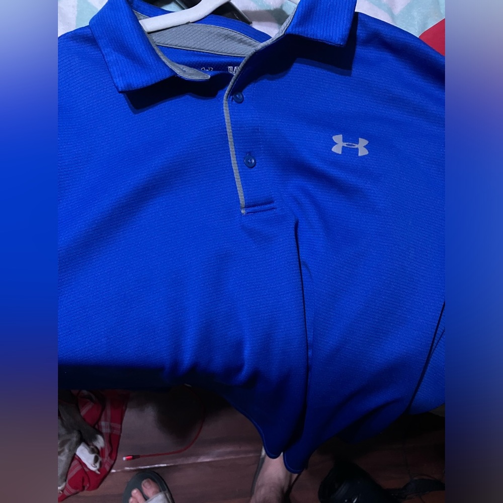 Under armor golf polo